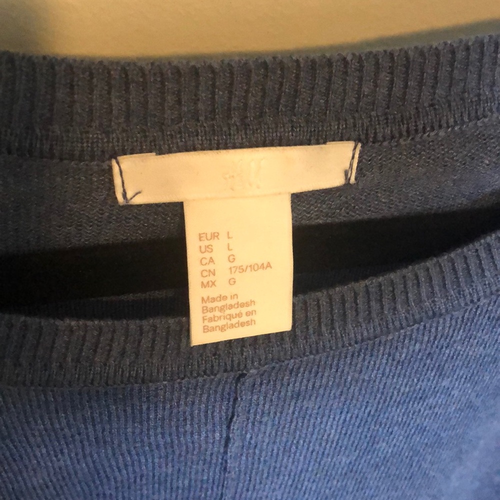 Blue light sweater - Picture 3 of 5